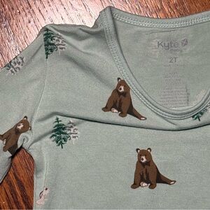 Kyte Baby Long Sleeve Two Piece Pajamas Set Like New 2T $44